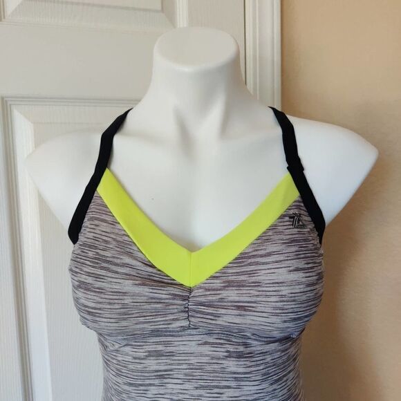ZeroXposur space-dyed racerback tankini top sz 6 - Picture 5 of 15